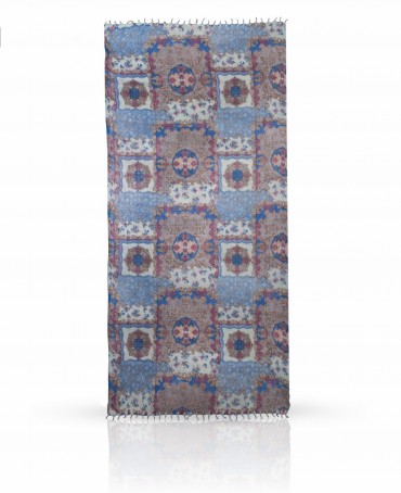 Палантин Женский W-GEOMETRIC/LILAC